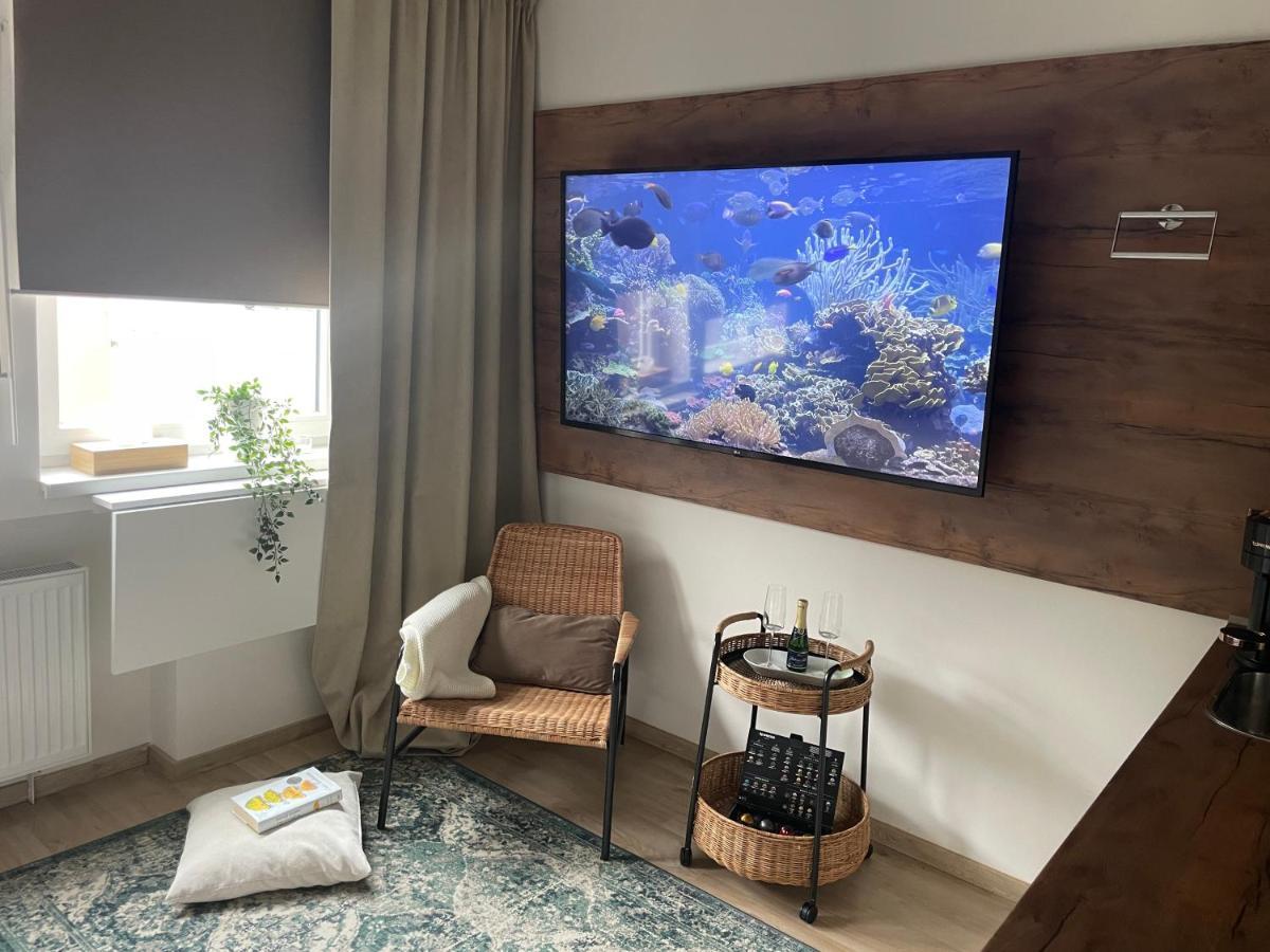 De Luxe Apartment, Wifi, Tv 65" Prag Dış mekan fotoğraf